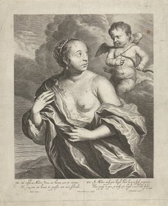 Venus Cupidossa tekijältä Cornelis van Dalen (II)