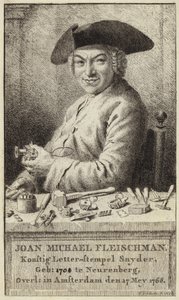 Johann Michael Fleischmannin muotokuva
