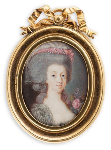 Tanskalaisen Sophia Magdalenan muotokuva 1746-1813, Ruotsin kuningatar.