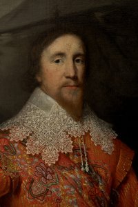 Sir Nicolas Crisp 1st Bt. (n. 1599-1666), n. 1599-1666 (öljy kankaalle) tekijältä Cornelius I (attr.to) Johnson
