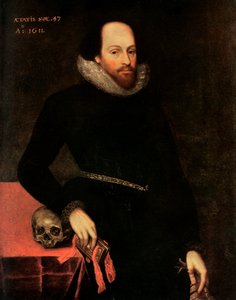 Shakespearen Ashbournen muotokuva, 1500-luku. tekijältä Cornelius Ketel