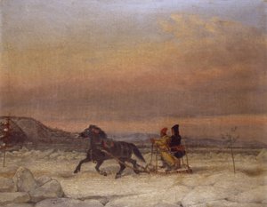 Huonekalut ja erilaiset esineet 1100- ja 1300-luvuilta tekijältä Cornelius Krieghoff