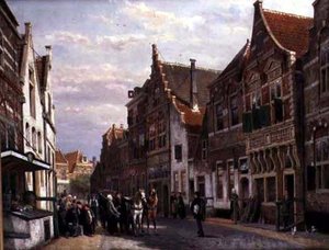 Oudewater (öljy kankaalle)