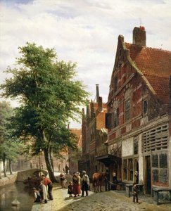 Zuiderhavendijk, Enkhuizen kesällä