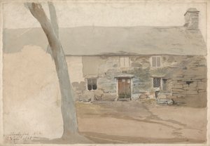 Mökit Llanllyfnissä, Pohjois-Walesissa tekijältä Cornelius Varley