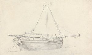 Kalastusalus "Providence" Scarboroughista tekijältä Cornelius Varley