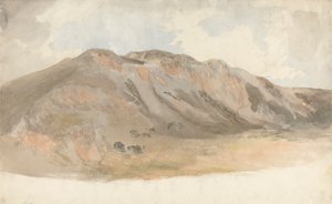 Vuoristomaisema, Pohjois-Wales tekijältä Cornelius Varley