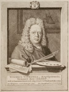 Wigerus Vitringa (1657-1721) tekijältä Cornelius van Noorde