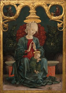 Madonna ja lapsi puutarhassa, n. 14601470.