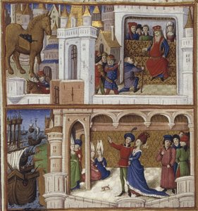 Kuvitus Vergiliusin eeposelle Aeneis, 1450-1499