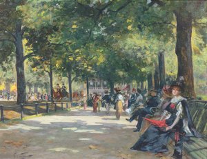 Elegant Figures, Rotten Row, Hyde Park, Lontoo
