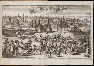 Vologda Lähettäjä: Historisch Verhael tai Beschryving van de Voyagie, 1677 tekijältä Coyet