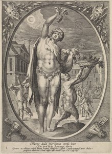 Bacchus Bacchus, Venus en Ceres (sarjan nimi) tekijältä Crispijn van de Passe (I)
