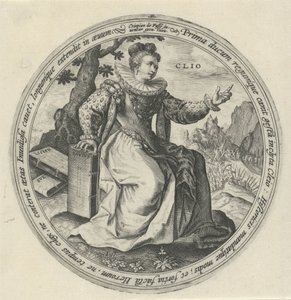 Clio The Nine Muses (sarjan nimi) tekijältä Crispijn van de Passe (I)
