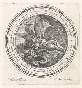 Merimiehet heittävät Joonan yli laidan History of Jonah (sarjan nimi)