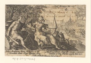 Meleager en Atalanta Metamorfosen van Ovidius (sarjan nimi) Metamorfoosi (sarjan nimi)