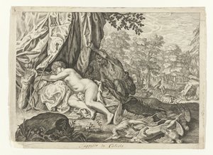 Jupiter ja Callisto Metamorfosen van Ovidius (sarjan nimi)