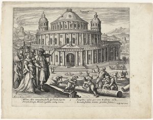 Temple de Diana a Efes Les set meravelles del món (títol de la sèrie) acaben