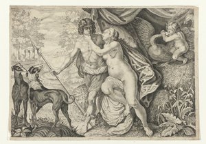 Venus Adonisissa Metamorfosen van Ovidius (sarjan nimi)