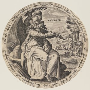 Calliope, elokuvasta The Muses tekijältä Crispijn van de Passe I