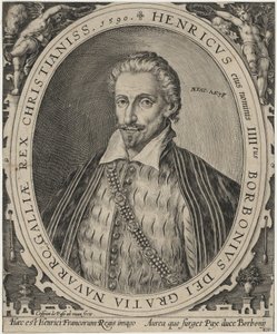Henrik IV, Ranskan kuningas tekijältä Crispijn van de Passe I