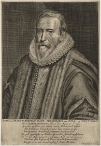 Johan van Oldenbarnevelt tekijältä Crispijn van de Passe I