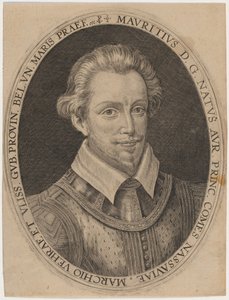 Maurits Nassaulainen, Oranian prinssi tekijältä Crispijn van de Passe I