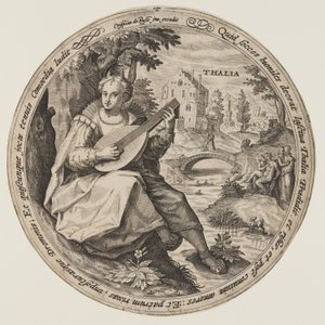Terpsichore, elokuvasta The Muses tekijältä Crispijn van de Passe I