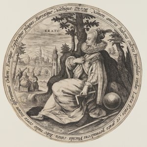 Urania, elokuvasta The Muses tekijältä Crispijn van de Passe I
