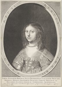 Muotokuva Louise Henriëttestä, Orangen prinsessasta, 12-vuotiaana