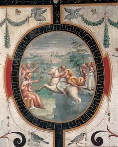 Cloelia ohittaa Tiberin, 1500-luvun puoliväli.