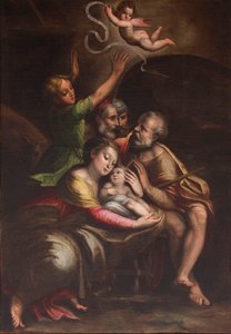 Kristus-lapsen palvonta, 1500-luvun puoliväli.