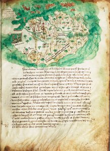 Paxoksen kartta, noin 1420 (pergamentti).