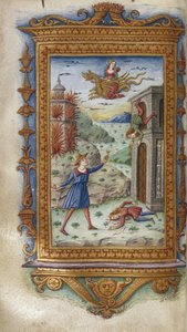 Medean poikien kuolema Kuvitus Ovidiuksen Heroideille, 1485-1499