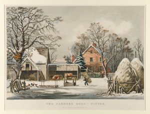 Maanviljelijä tekijältä Currier and Ives