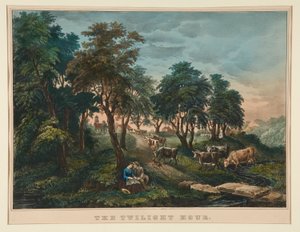 Twilight Hour. tekijältä Currier and Ives