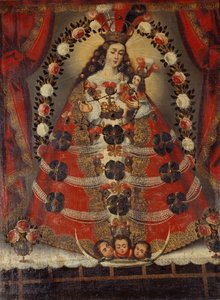Immaculate Conception, noin 1700 tekijältä Cuzco School