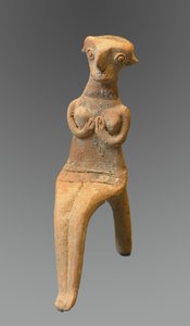 Istuvan naisen hahmo, 1800 eaa tekijältä Cypriot