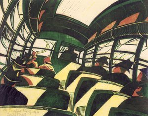 The Sunshine Roof, n.1934 (litho)