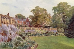 Terassin itäpää, Bagshot Park (väri litho)