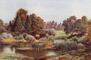 Järvi West Gardenissa, Sandringham (väri litho) tekijältä Cyril Ward
