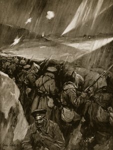 Bulgarialaiset piirittävät Adrianopolia 1912-13 tekijältä Cyrus Cuneo