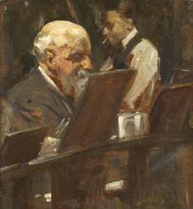 John Anster Fitzgerald, keijumaalari Sketch Clubissa tekijältä Cyrus Cuneo