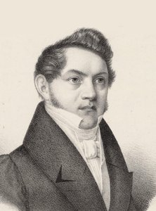 Carl Gottlieb Reissigerin muotokuva 1798-1859, n. 1830. tekijältä Czauczik