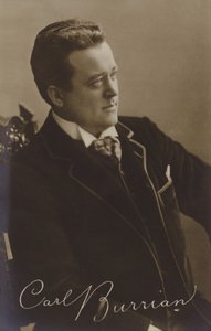 Carl Burrian, tšekkiläinen oopperatenori (1870-1924)
