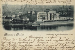 Postikortti yleiskuvasta Prahasta tekijältä Czech Photographer