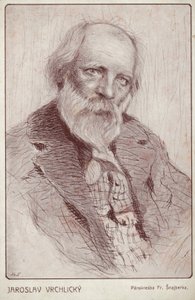 Jaroslav Vrchlicky (1853-1912), tšekkiläinen runoilija tekijältä Czech School