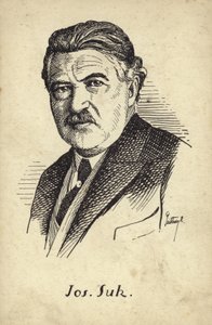 Josef Sukin muotokuva tekijältä Czech School