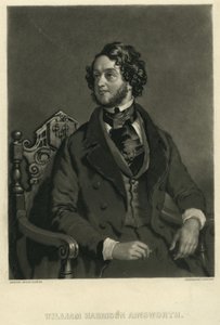 William Harrison Ainsworth, n. 1841 (mezzotint) tekijältä D McClise