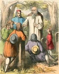 Dick Whittington kuuntelee kyläläisiä
